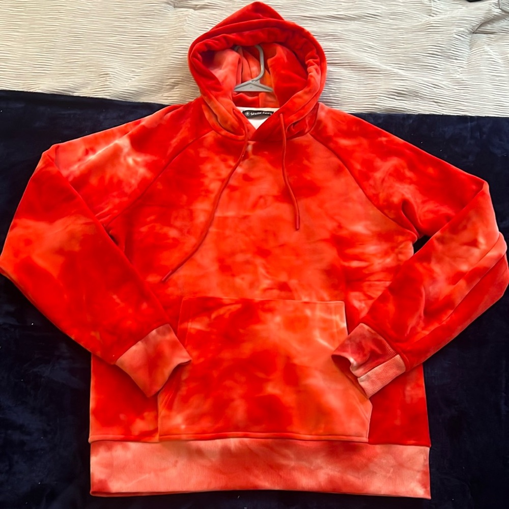 Ruby Red Velvet Hoodie